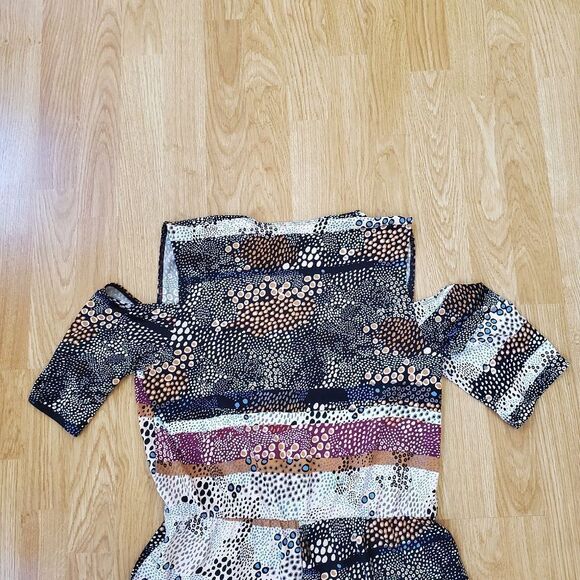 BCBGeneration Cold Shoulder Romper Sz Med - Picture 8 of 15